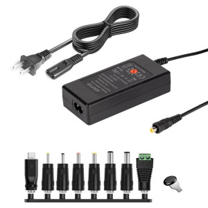 Chargeur adaptateur secteur réglable 3A DC 65 W 6-20 V, spécification : prise américaine SH56011880-20